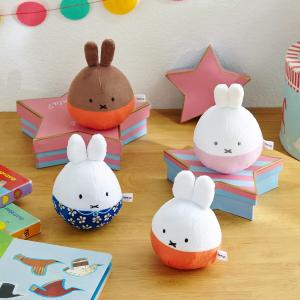 むにむに触感のぬいぐるみ起き上がりこぼし/ぬいコロン「ミッフィー」の商品写真