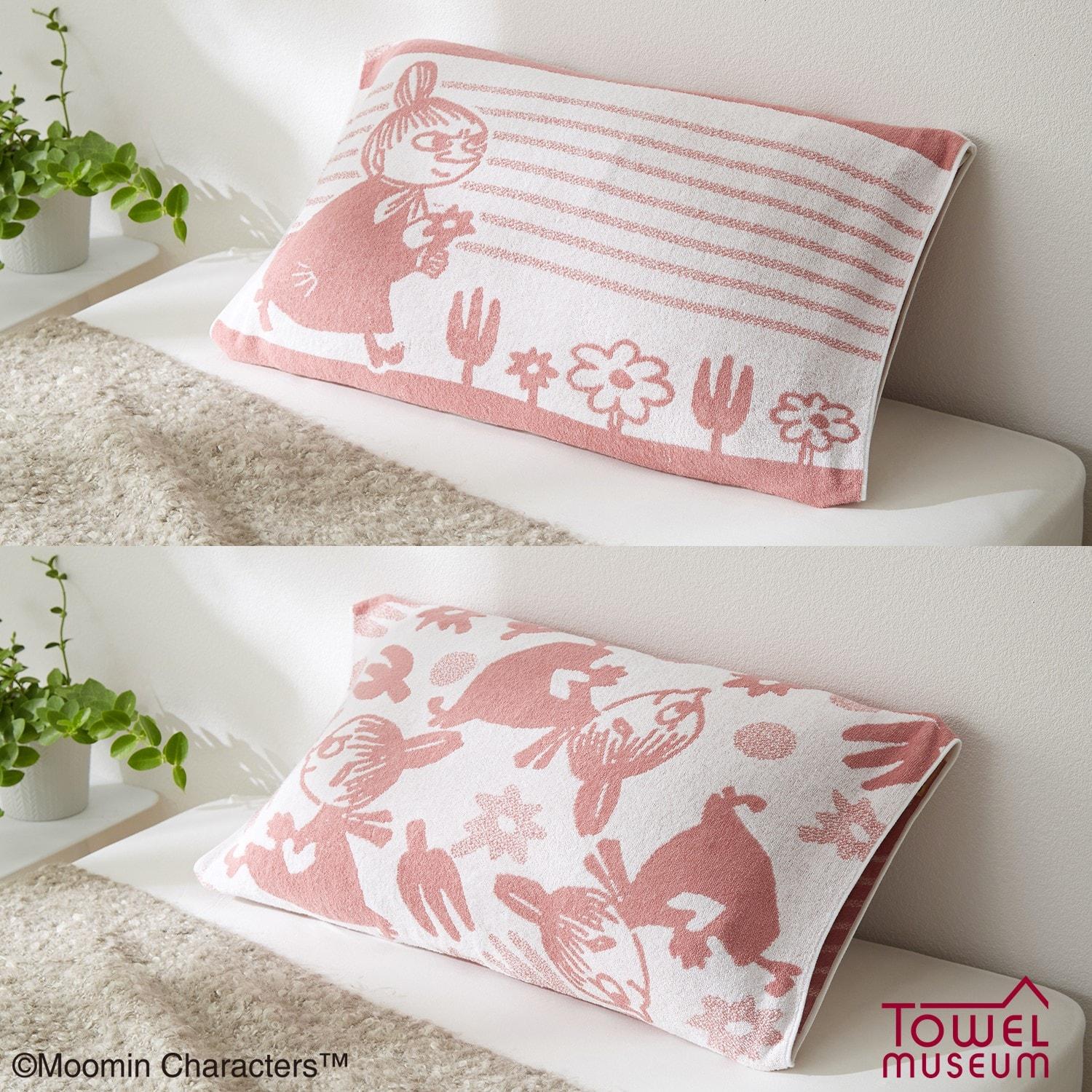 綿素材を使ったのびのび枕カバー「ムーミン」の商品写真