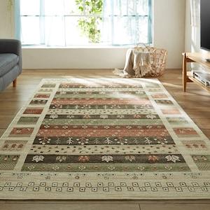 なめらかジャカード織りラグ[日本製]の商品写真