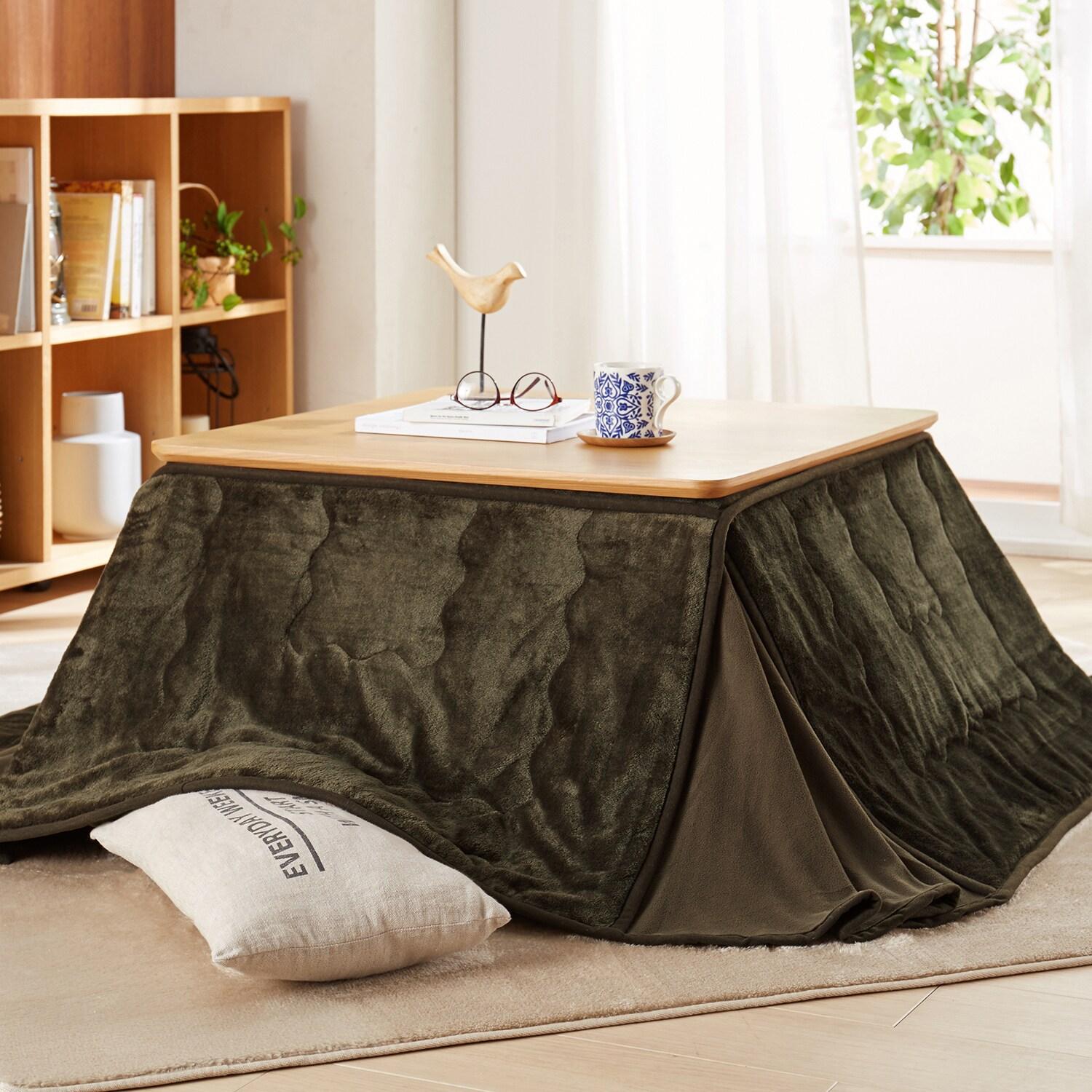 プレミアムマイクロファイバーの省スペースこたつ布団の商品写真