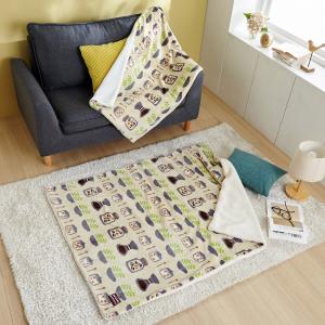 お気に入りの柄でぬくぬくブランケット・ハーフ毛布の商品写真