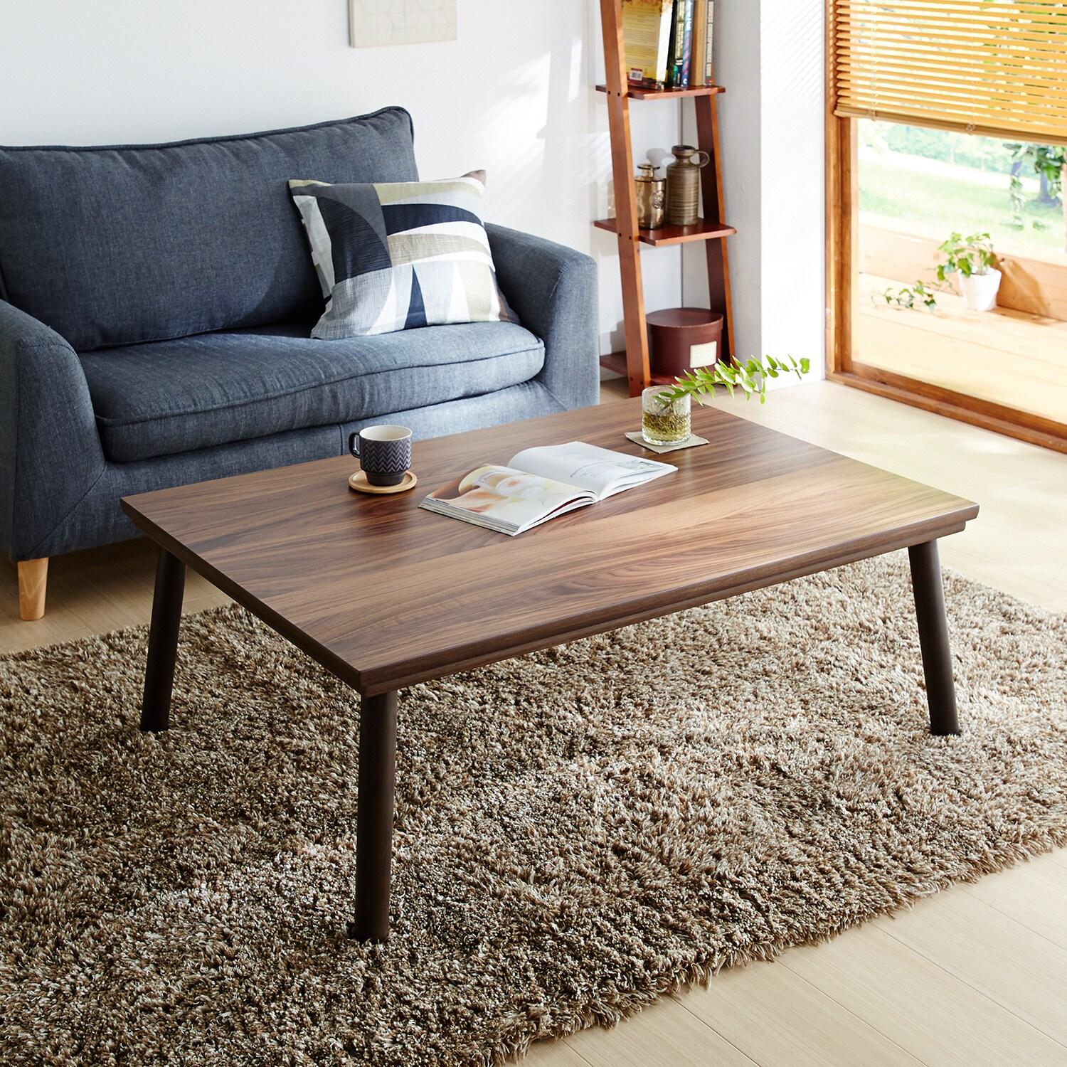 フラットヒーターこたつテーブルの商品写真