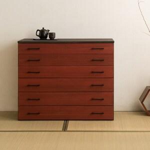 モダンデザインの桐収納(朱雀)の商品写真