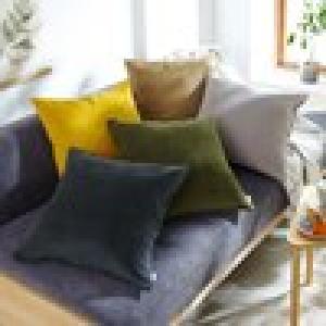 コーデュロイ素材のクッションカバー・座布団カバー <リブ>[日本製]の商品写真