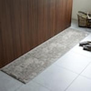 軽くて気軽に洗えるすべりにくいダイニングラグ・洗濯ネット付き(モダン)[日本製]の商品写真