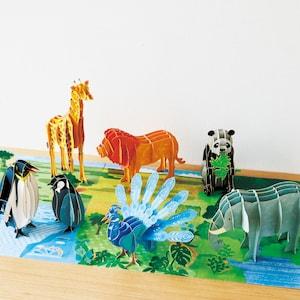 きせかえてたのしい!どうぶつクラフトキット【インテリアにもおすすめ】の商品写真