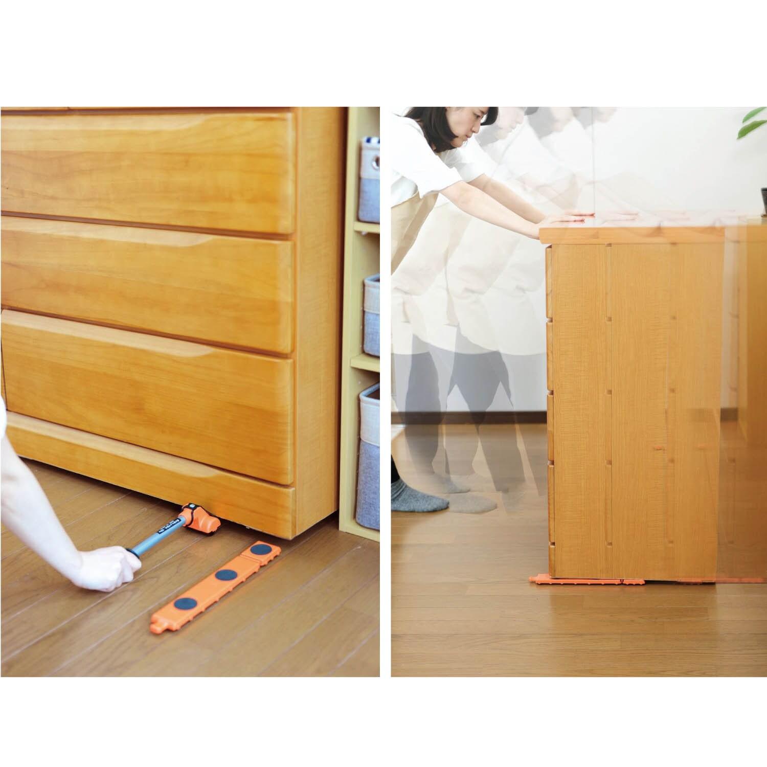 家具を移動できる楽ちんパワフルキャリーロングの商品写真