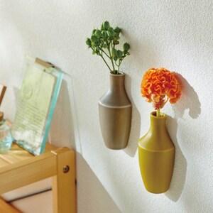 壁掛け用一輪挿し 美濃焼[日本製]の商品写真