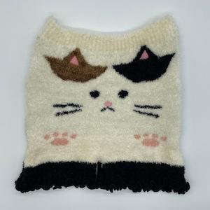 かわいい猫柄あったかもこもこパンツの商品写真