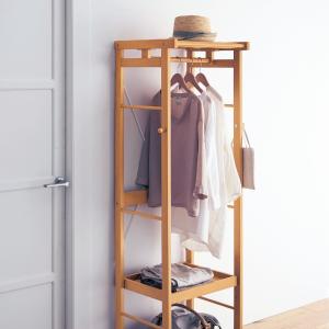 【4月28日までタイムセール】 キャスター付きハンガーラックの商品写真