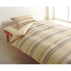 クロスステッチ風プリントの枕カバー・掛け布団カバー(単品)/orneの商品写真