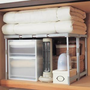 押入れ・クローゼット伸縮整理ラック2個セットの商品写真