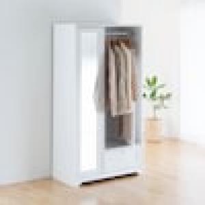 ミラー付きワードローブの商品写真