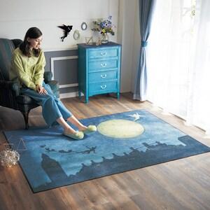 絵画のようなプリントラグ「ティンカー・ベル」の商品写真