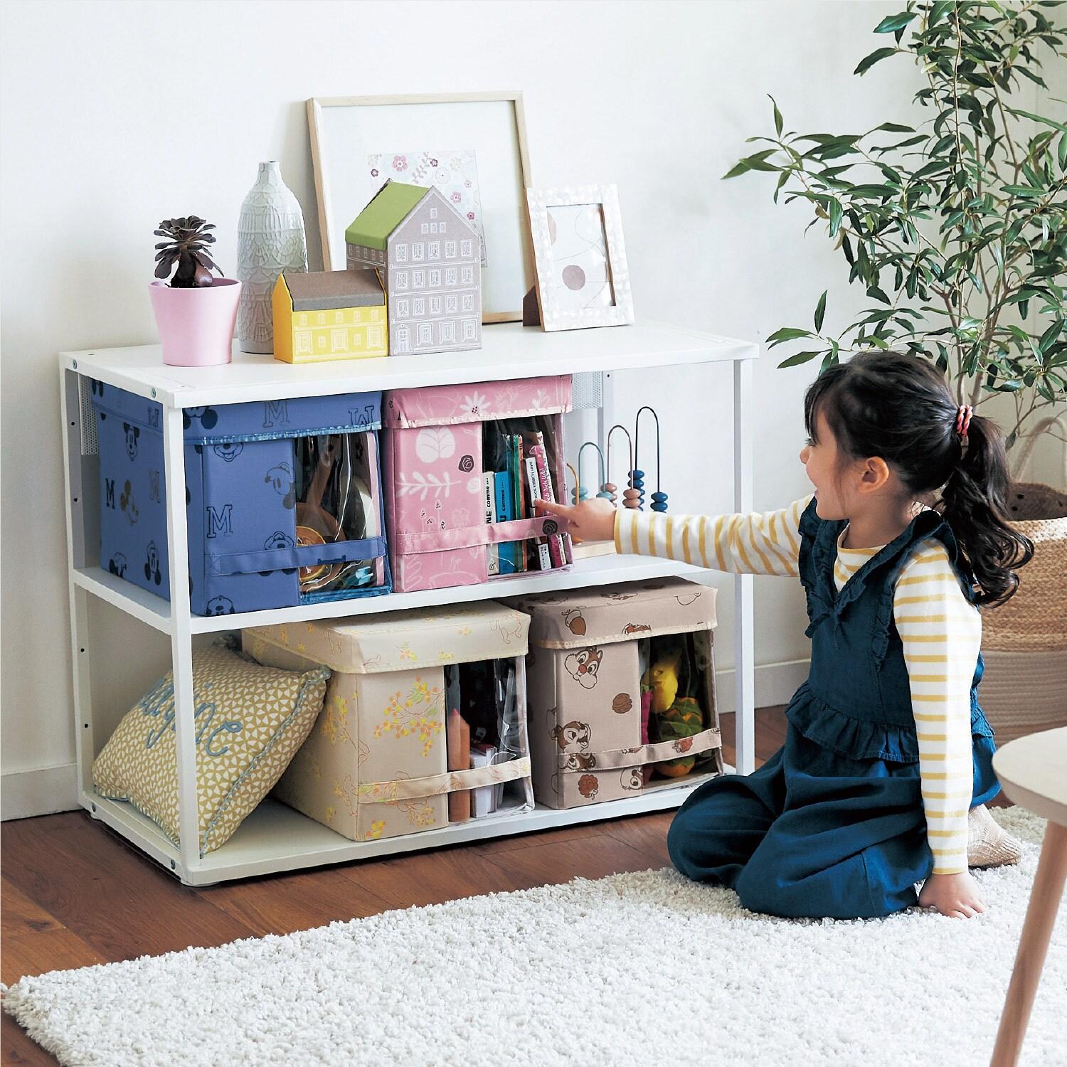 中身が見える収納ボックス(選べるキャラクター)の商品写真