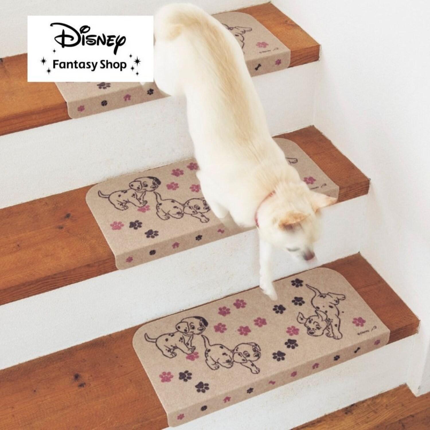 すべり止め付き階段マット・15枚セット「くまのプーさん」の商品写真