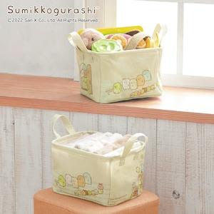 ファブリック収納ボックス同柄2個セット「すみっコぐらし」の商品写真