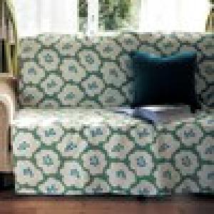 北欧調デザインのふくれ織りソファーカバー・マルチカバーの商品写真