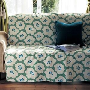 北欧調デザインのふくれ織りソファーカバー・マルチカバーの商品写真