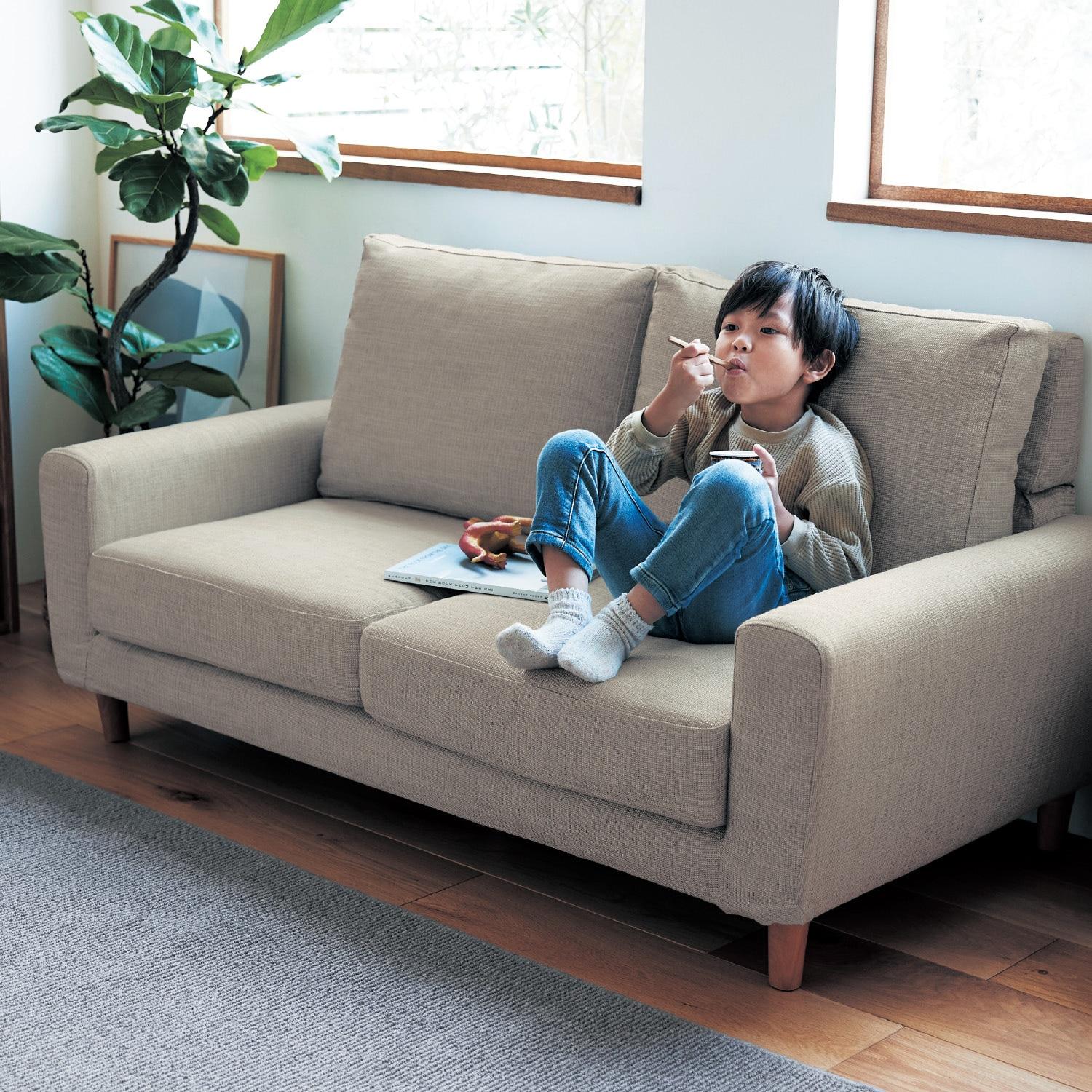 耐久性にこだわった撥水カバーリングソファーの商品写真