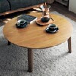 折りたたみ式円形リビングテーブルの商品写真