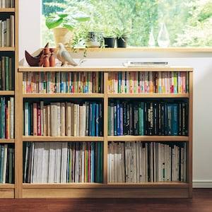 腰高頑丈本棚[日本製]の商品写真