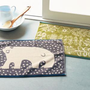 【タイムセール】 北欧調デザインの速乾タオルバスマット2柄セットの商品写真