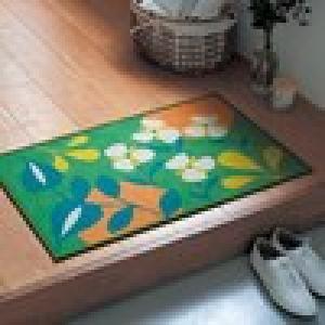 汚れが落ちやすい北欧調デザインの玄関マットの商品写真