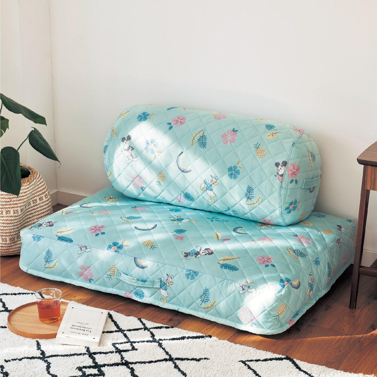 接触冷感の布団収納袋「ミッキー&フレンズ」の商品写真