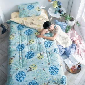 綿素材を使ったキルトケット「チップ&デール」の商品写真