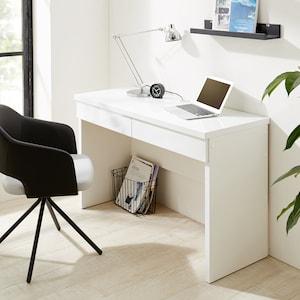 [日本製]引出し付きシンプルパソコンデスクの商品写真