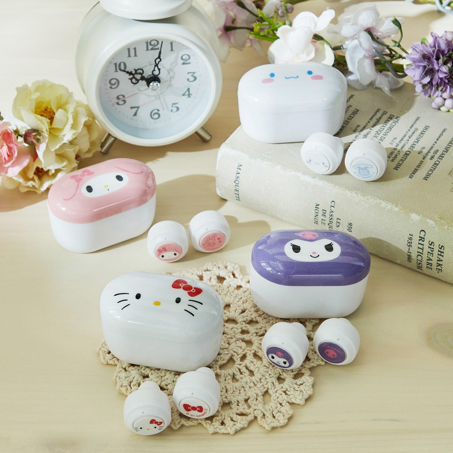 ワイヤレスイヤホン「サンリオ」の商品写真