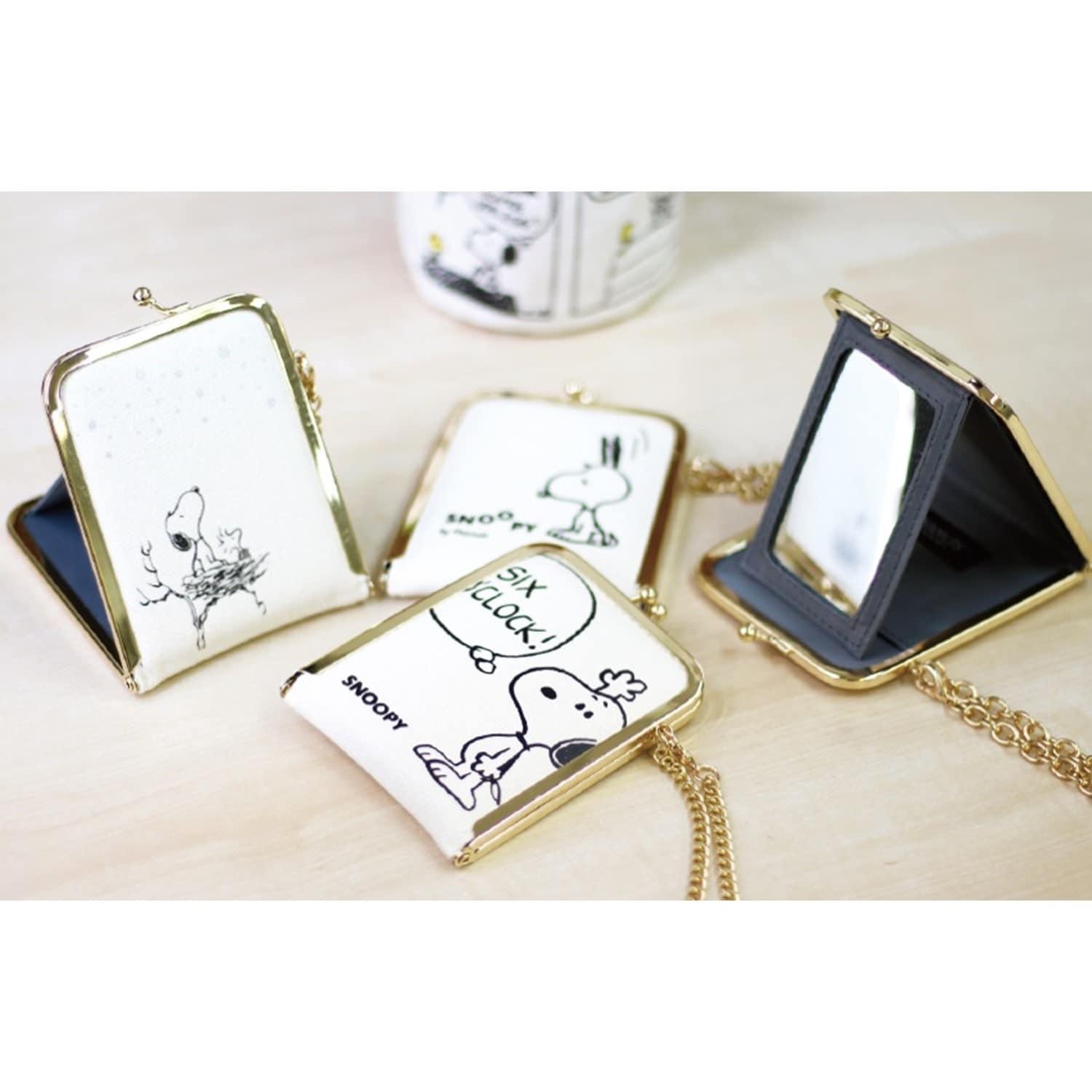 「スヌーピー」3WAYがまぐちミラーの商品写真