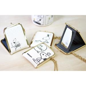 「スヌーピー」3WAYがまぐちミラーの商品写真