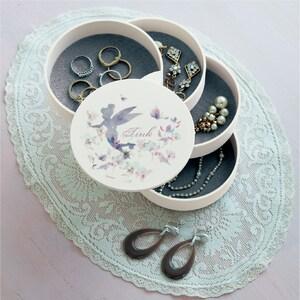 回転式のアクセサリートレイ「アリエル」の商品写真