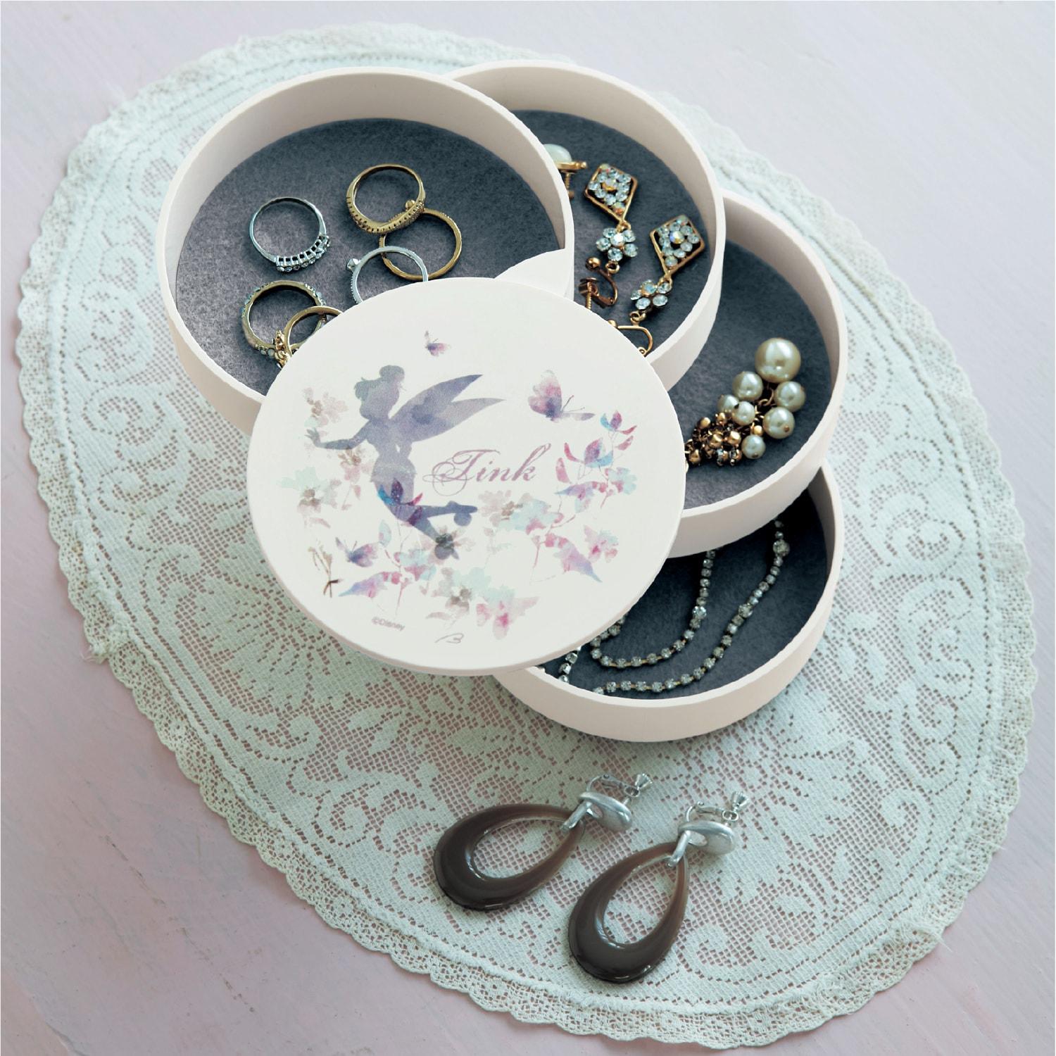 回転式のアクセサリートレイ「アリエル」の商品写真