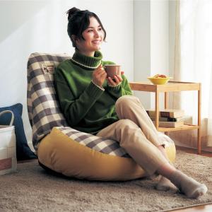 折りたためるふわふわ座椅子「くまのプーさん」の商品写真