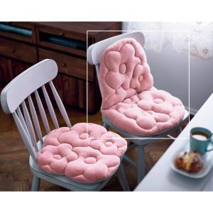 もこもこ立体のお花ダブルクッションの商品写真