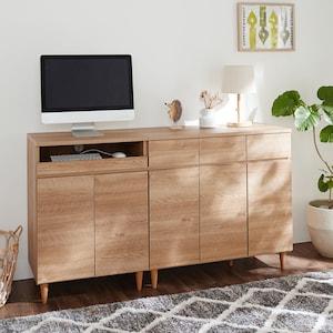 北欧調リビングキャビネットの商品写真