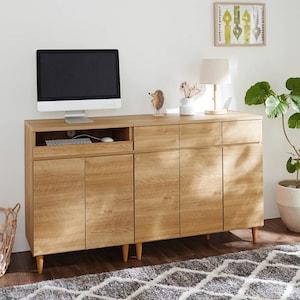 北欧調パソコンキャビネットの商品写真