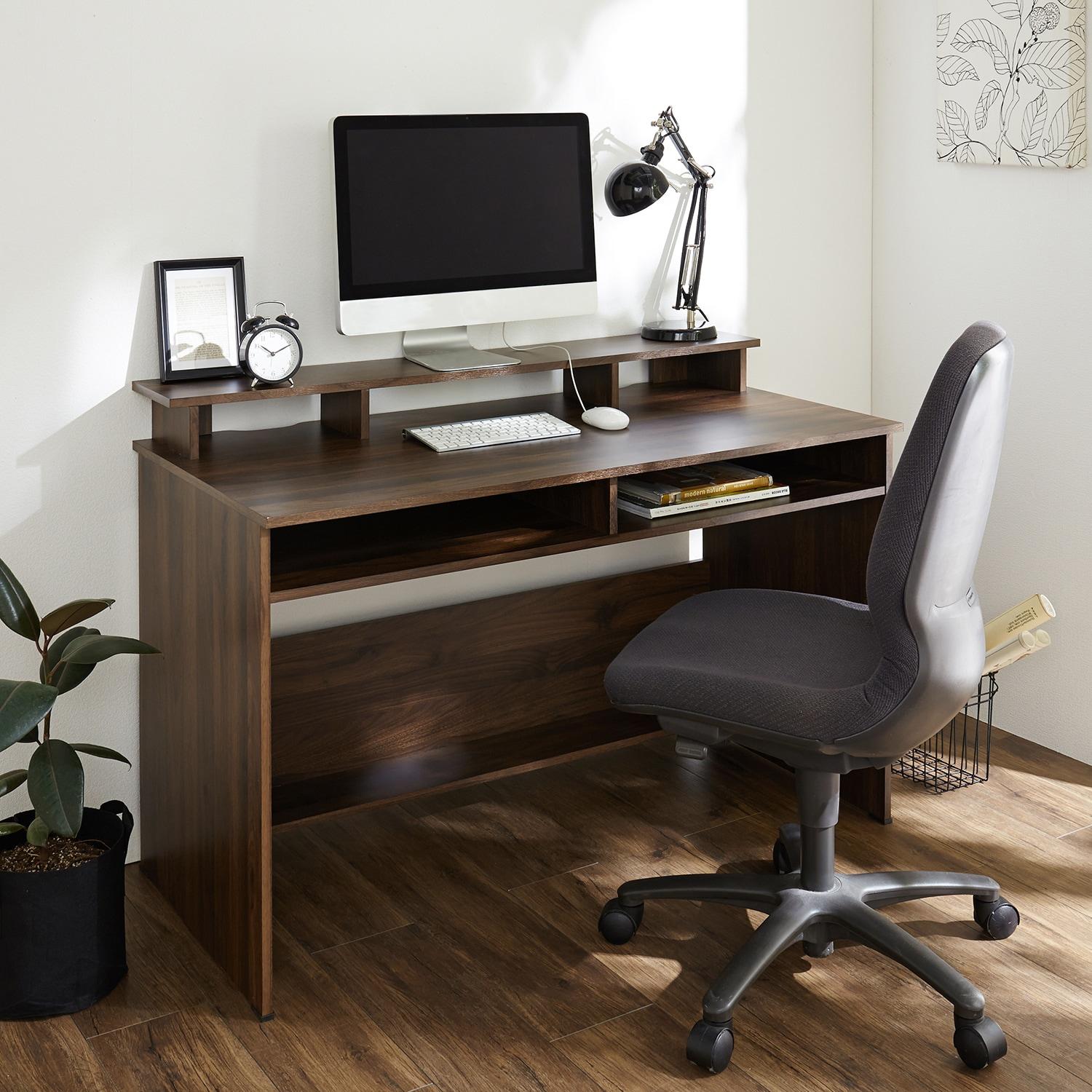 ラック付き多機能デスクの商品写真