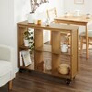 キャスター付きオープンラックの商品写真