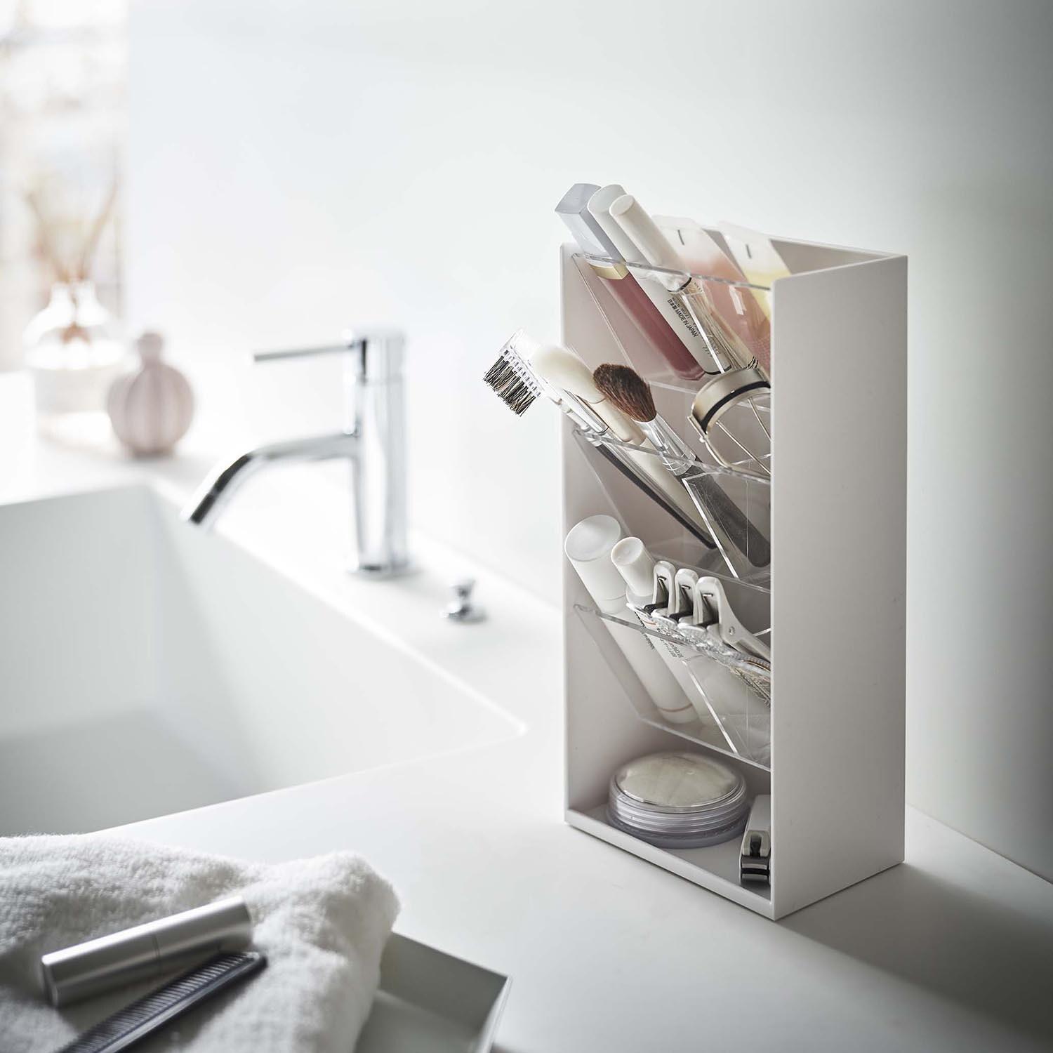 コスメ立体収納ケース4段の商品写真