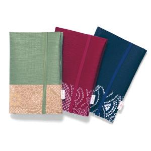 和柄入りお薬手帳ケース[日本製]の商品写真