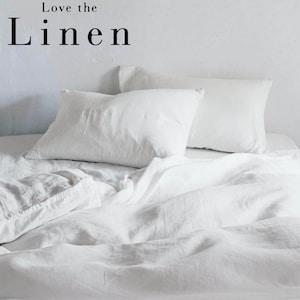 フレンチリネンの枕カバー・1枚の商品写真
