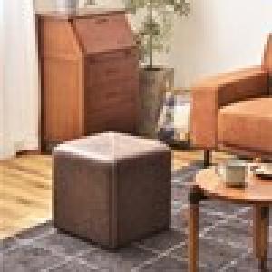 合皮のスツールの商品写真