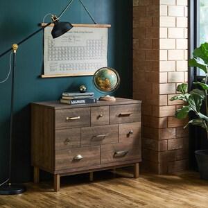 ヴィンテージ調リビングチェスト[日本製]の商品写真