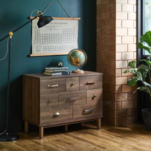 ヴィンテージ調リビングチェスト[日本製]の商品写真