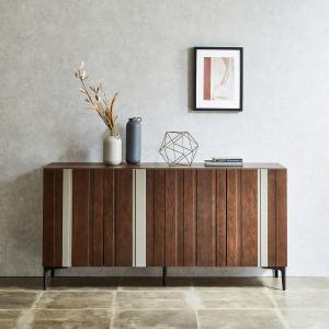 落ち着きのあるモダンリビングキャビネット[日本製]の商品写真