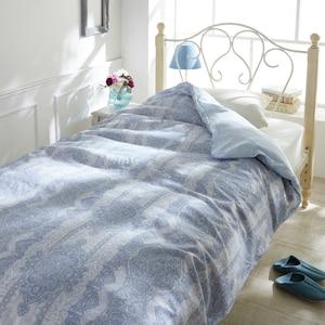 両サイドファスナーで着脱簡単!綿素材の掛け布団カバーの商品写真